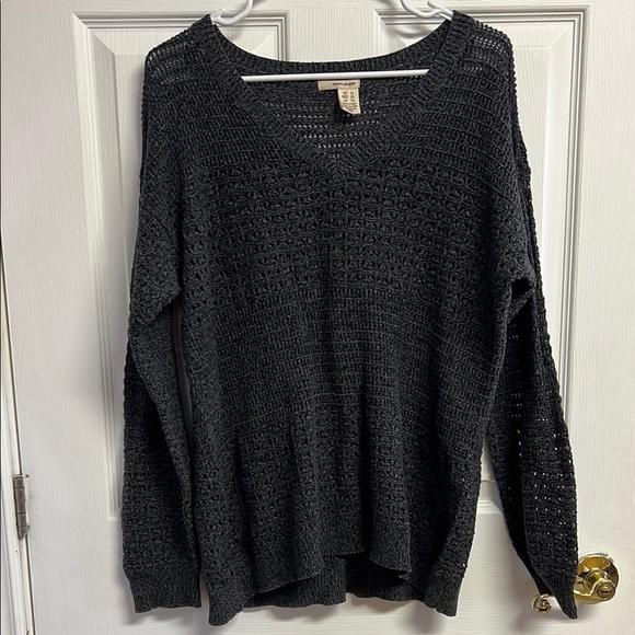 Dkny Sweaters - Dkny Gray V-Neck Sweater Soft Knit Casual